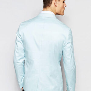 Slim Fit Cotton Blazer